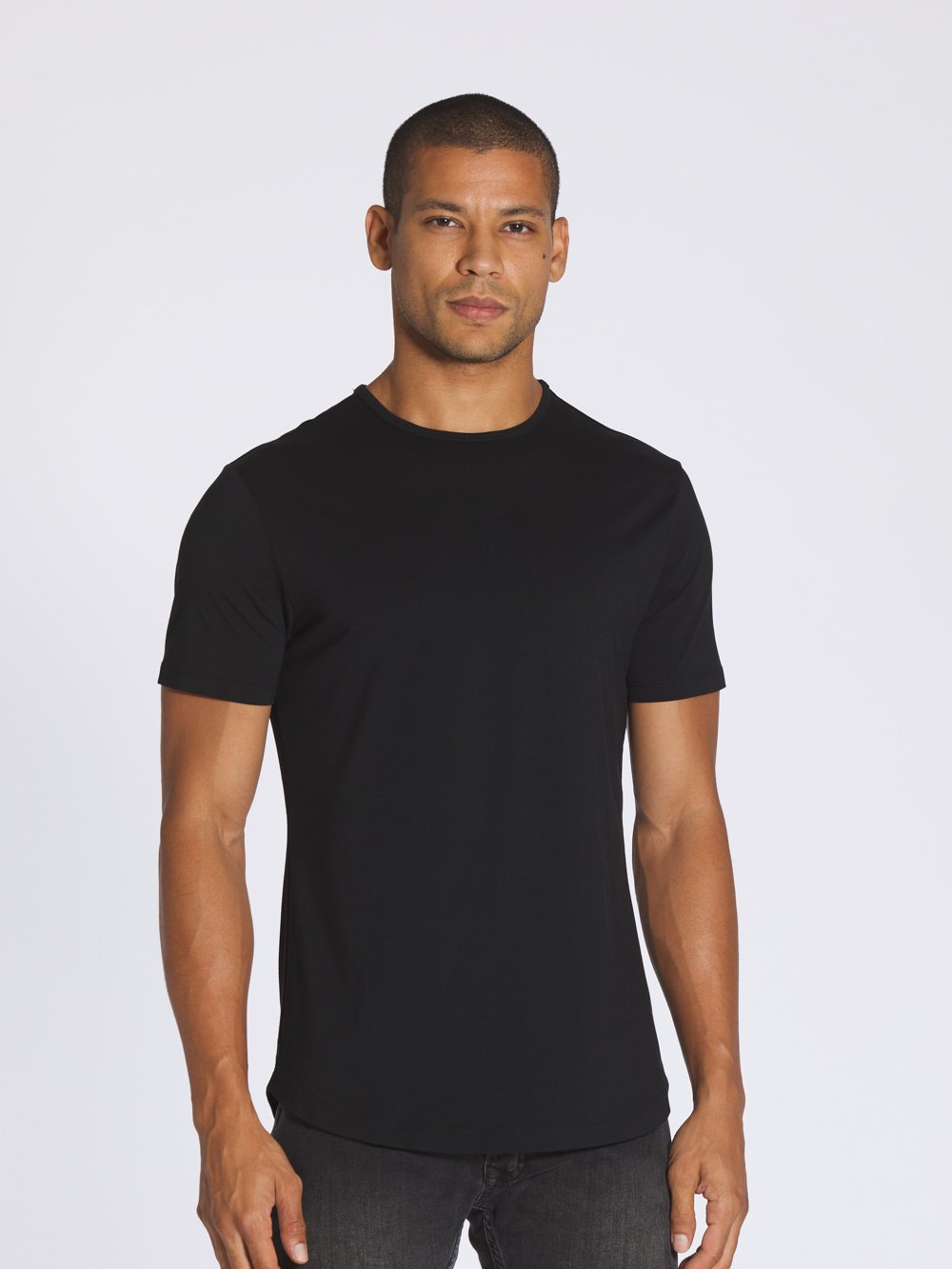 thinking about buying Black Crew Curve-Hem
