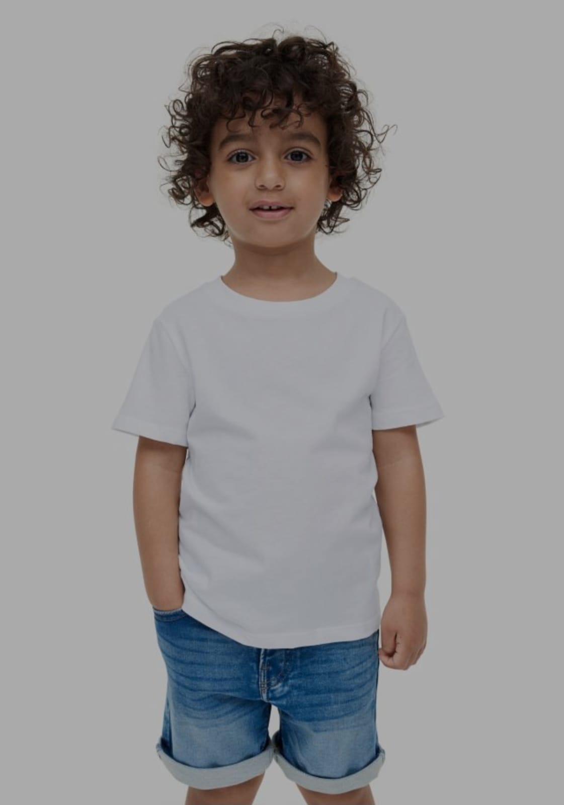 KIDS TEE WHITE