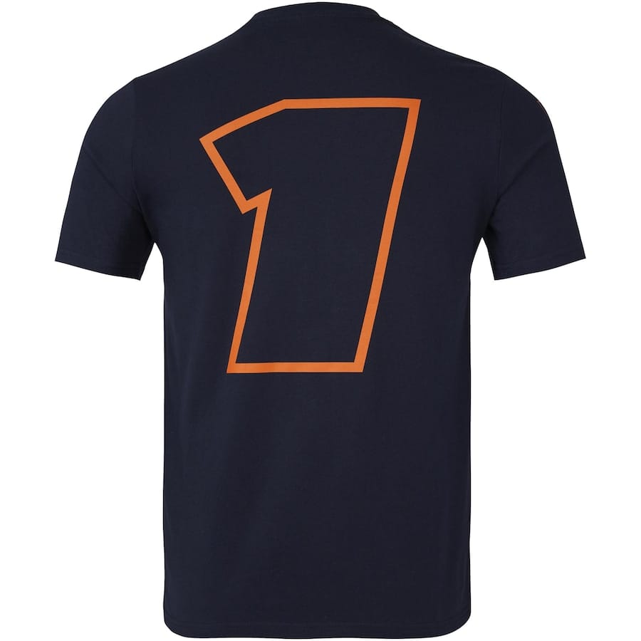 Oracle Red Bull Racing Max Verstappen Driver T-Shirt - Navy - Unisex