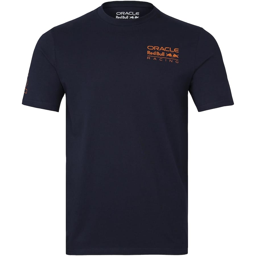 Oracle Red Bull Racing Max Verstappen Driver T-Shirt - Navy - Unisex