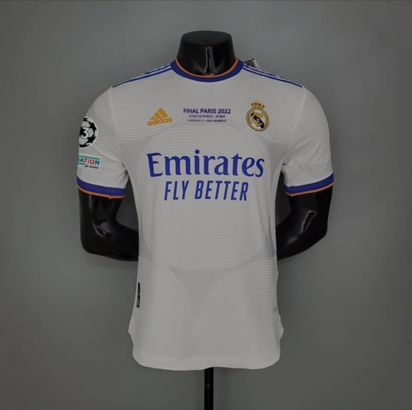 Real Madrid 21/22 champion league Final long sleeve