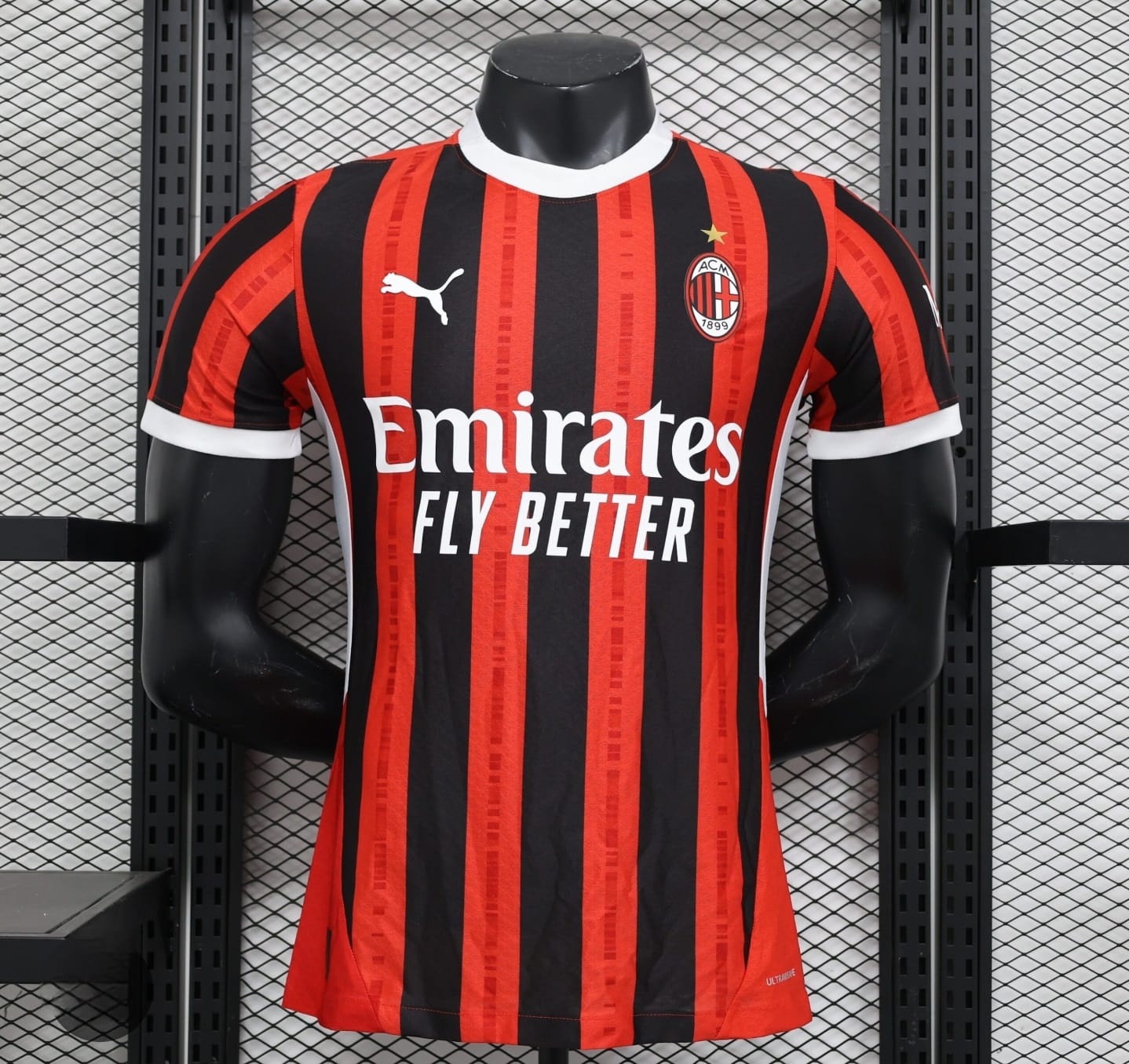 AC MILAN HOME PLAYER VERSION 24/25 – Zed-apparel - Main Image