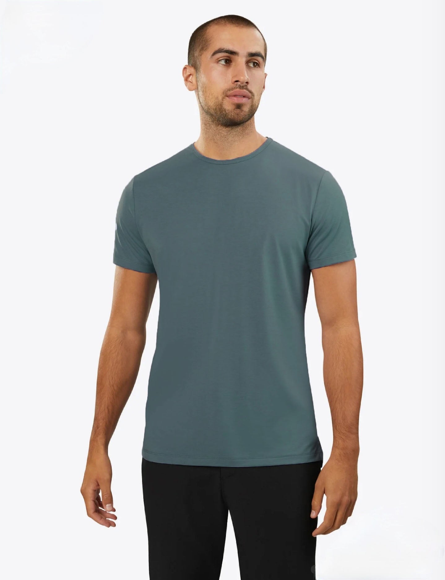 Basic Crew Neck Tee- Eml Z17