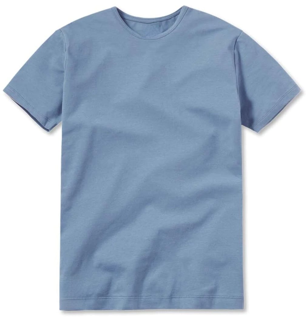 SHORT SLEEVE COTTON CREW