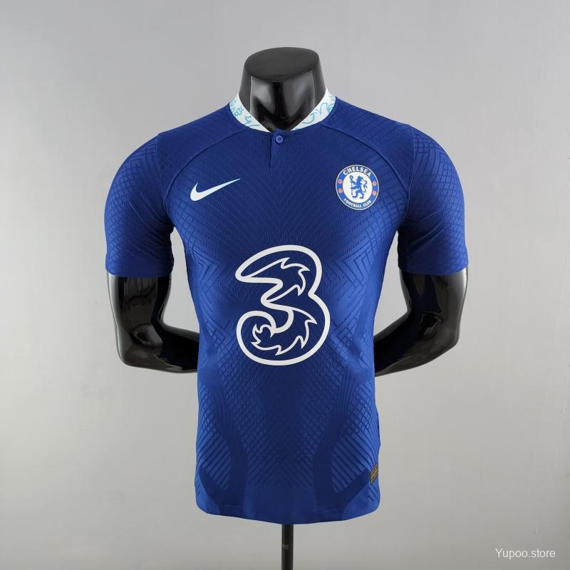 Chelsea Home Jersey 22/23 (Kitgg1) Player Version Unboxing Review 