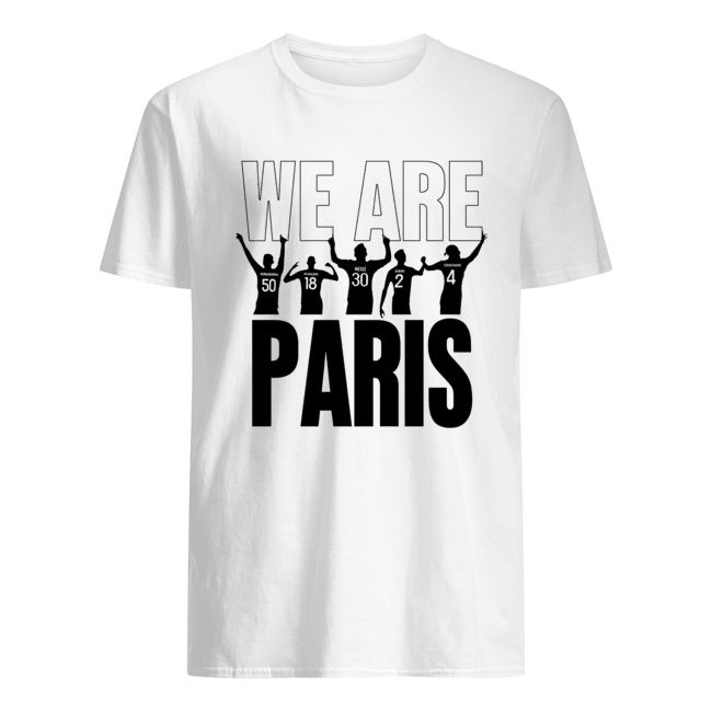 WE ARE PARIS - WHITE T SHIRT
