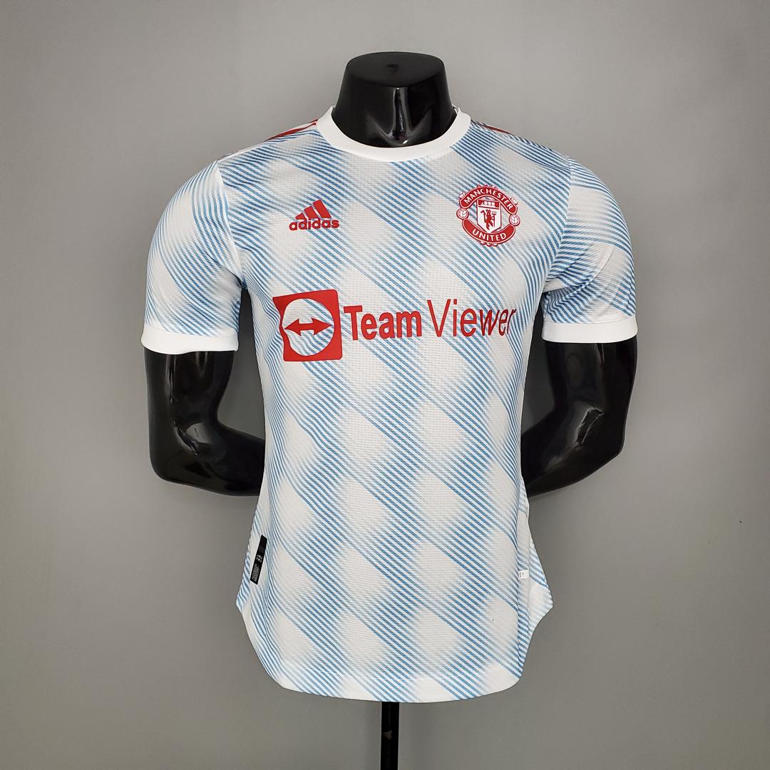 man utd 21/22 player version jersey away