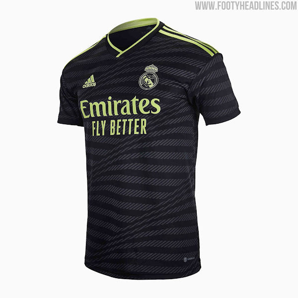 Footy Headlines Real Madrid New Away Kit 2022-23 Real Madrid Away