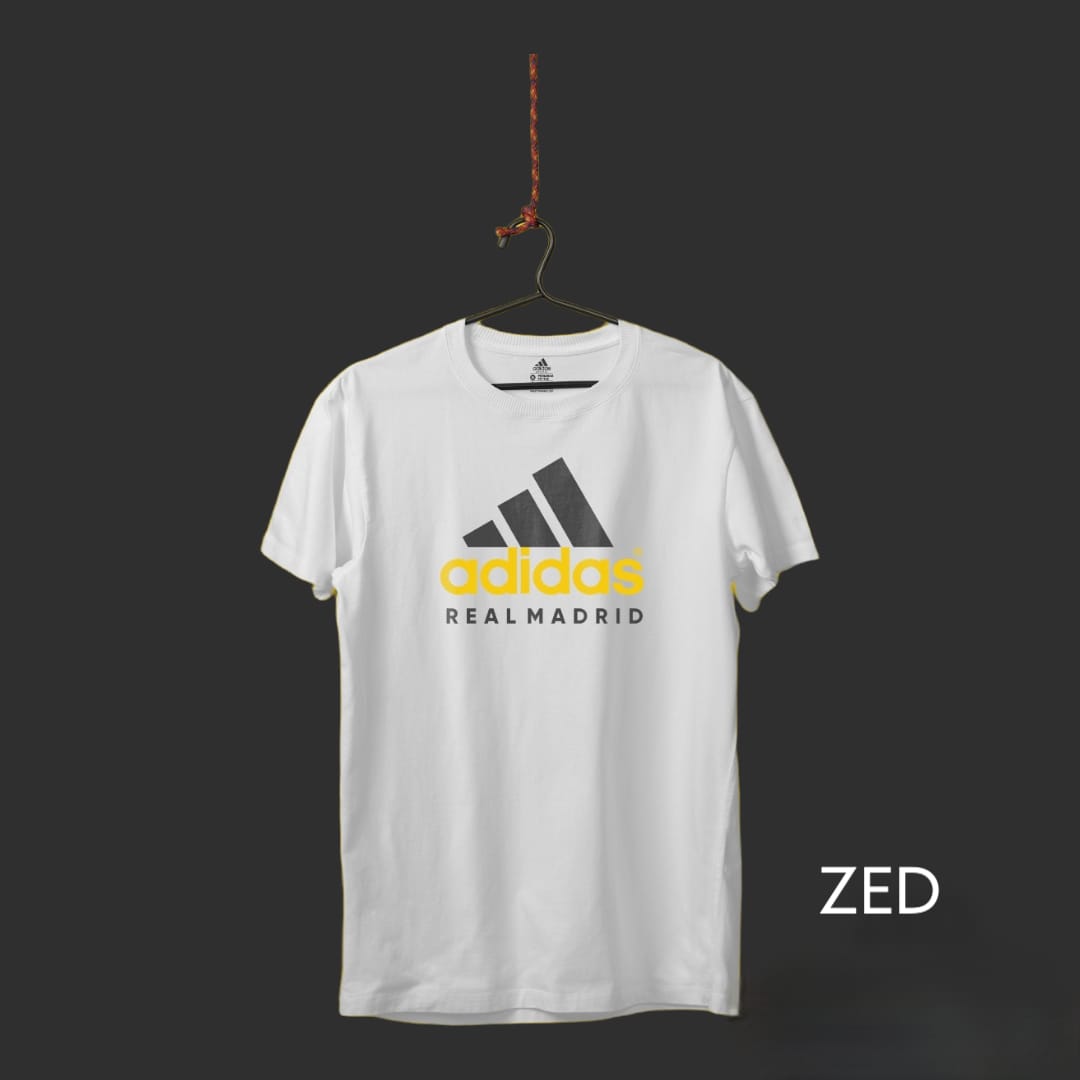 Real Madrid white tee