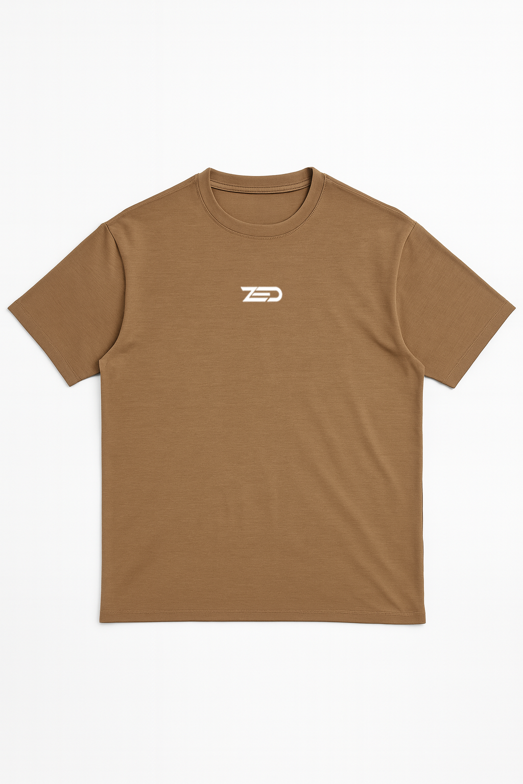 ZED 247 – Be You Everyday Oversized Tee-Caramel Brown