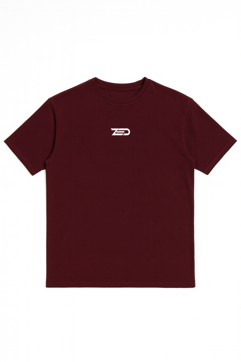 ZED 247 – Be You Everyday Oversized Tee-Deep Maroon