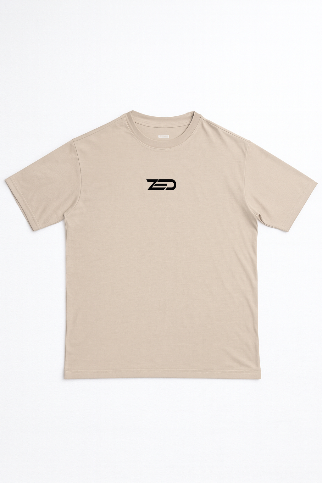 ZED 247 – Be You Everyday Oversized Tee-Desert Sand