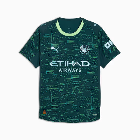 Manchester City 25/26 player version  Fourth Jersey