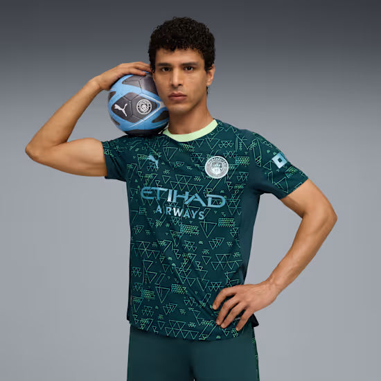 Manchester City 25/26 player version  Fourth Jersey