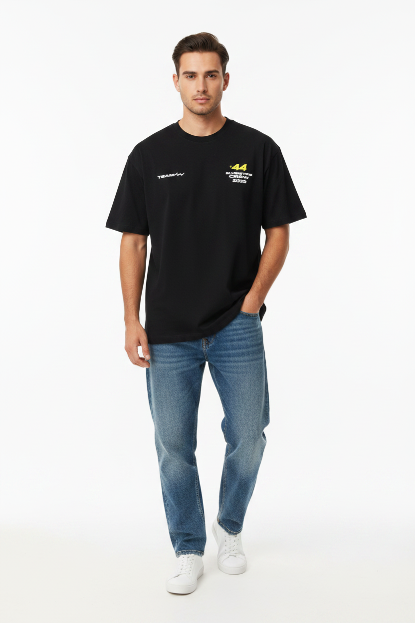 +44 Silverstone Crew 2025 Oversized Tee