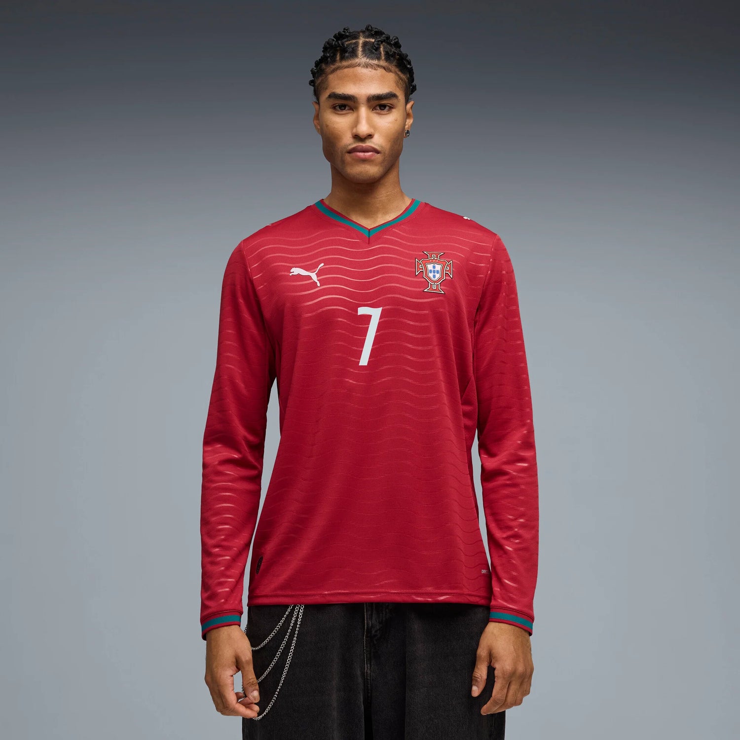 Portugal Home Jersey 2026 – Player Version long sleeve