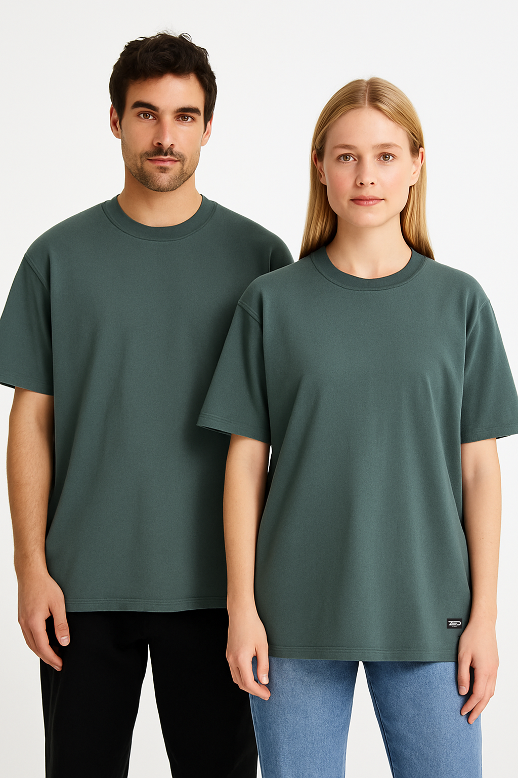 ZED SWAG OVERSIZE TEE- Ash Green