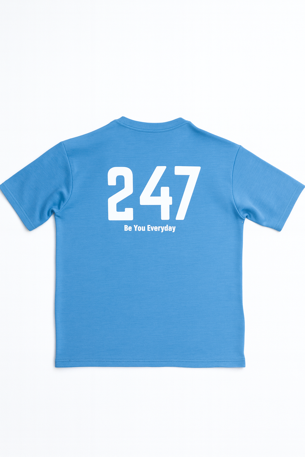 ZED 247 – Be You Everyday Oversized Tee-Arctic Blue