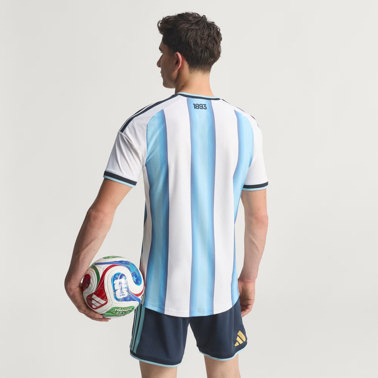 Argentina 26 Home Authentic Jersey