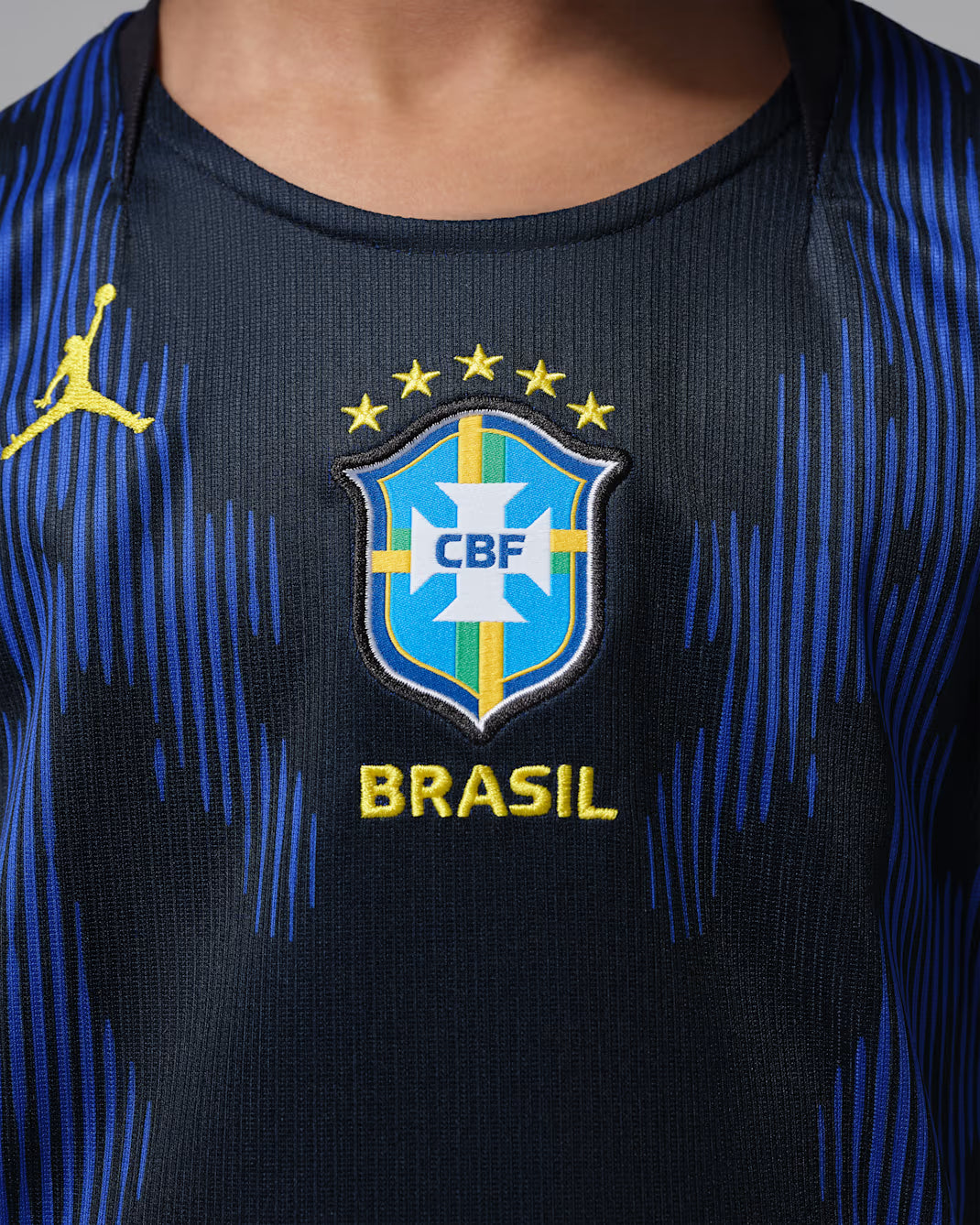 Brazil Away Jersey Kids 2026 – Stadium Version