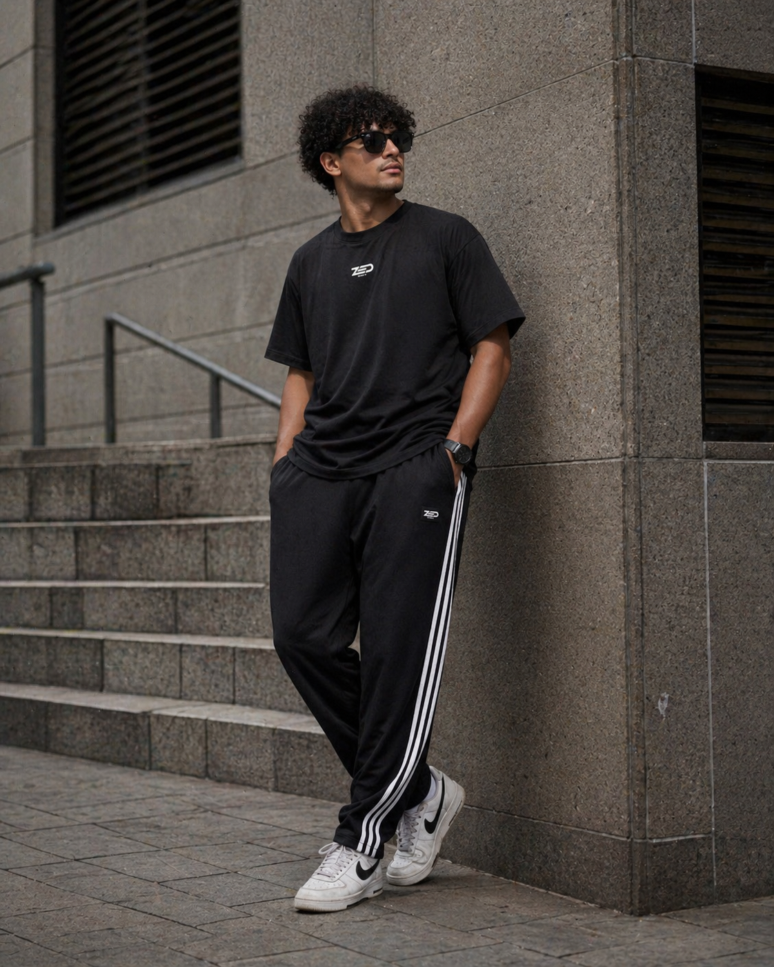 ZED TRIO PANT-BLACK