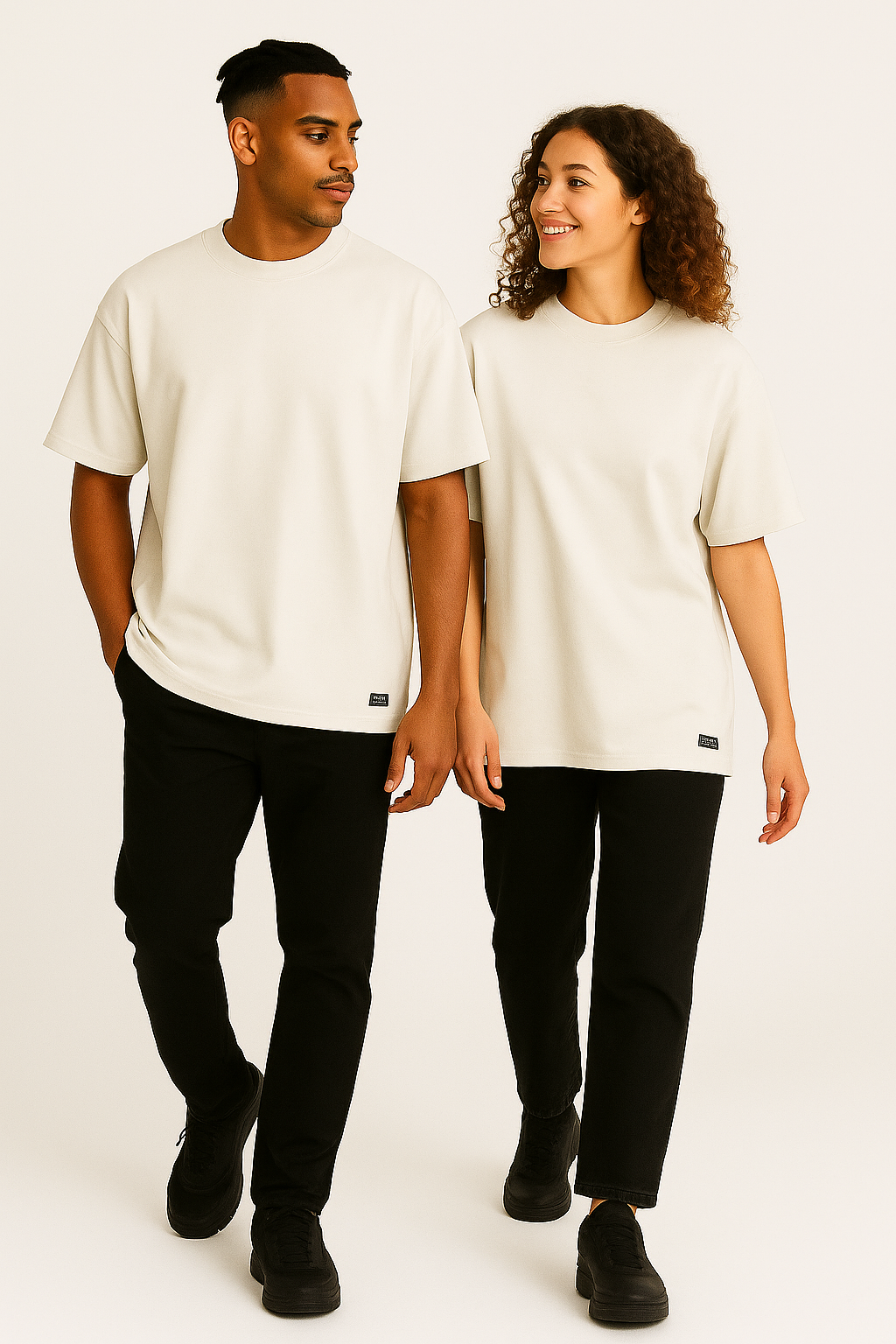ZED SWAG OVERSIZE TEE- WHITE