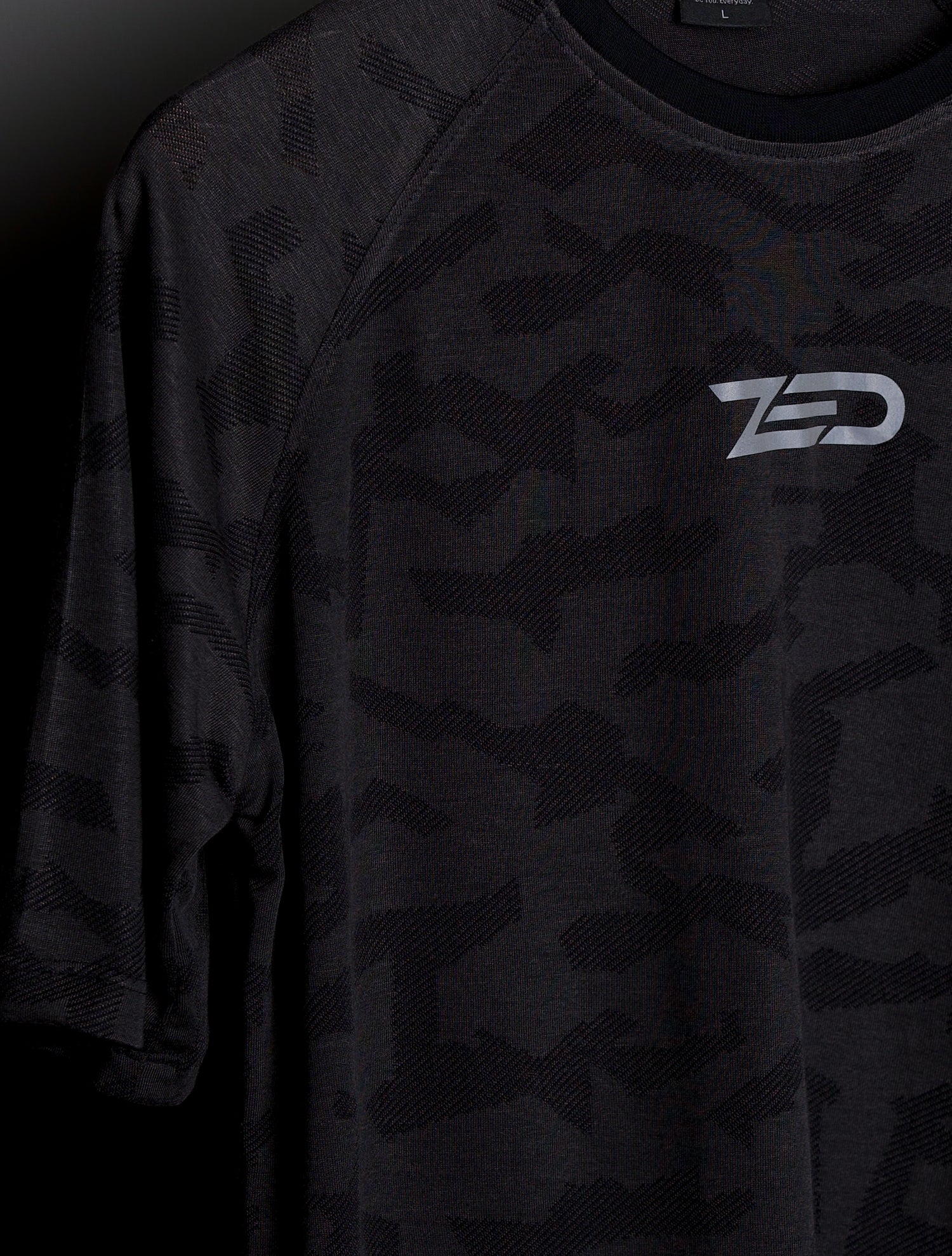 ZED AIRFLEX TEE-dark gray camouflage