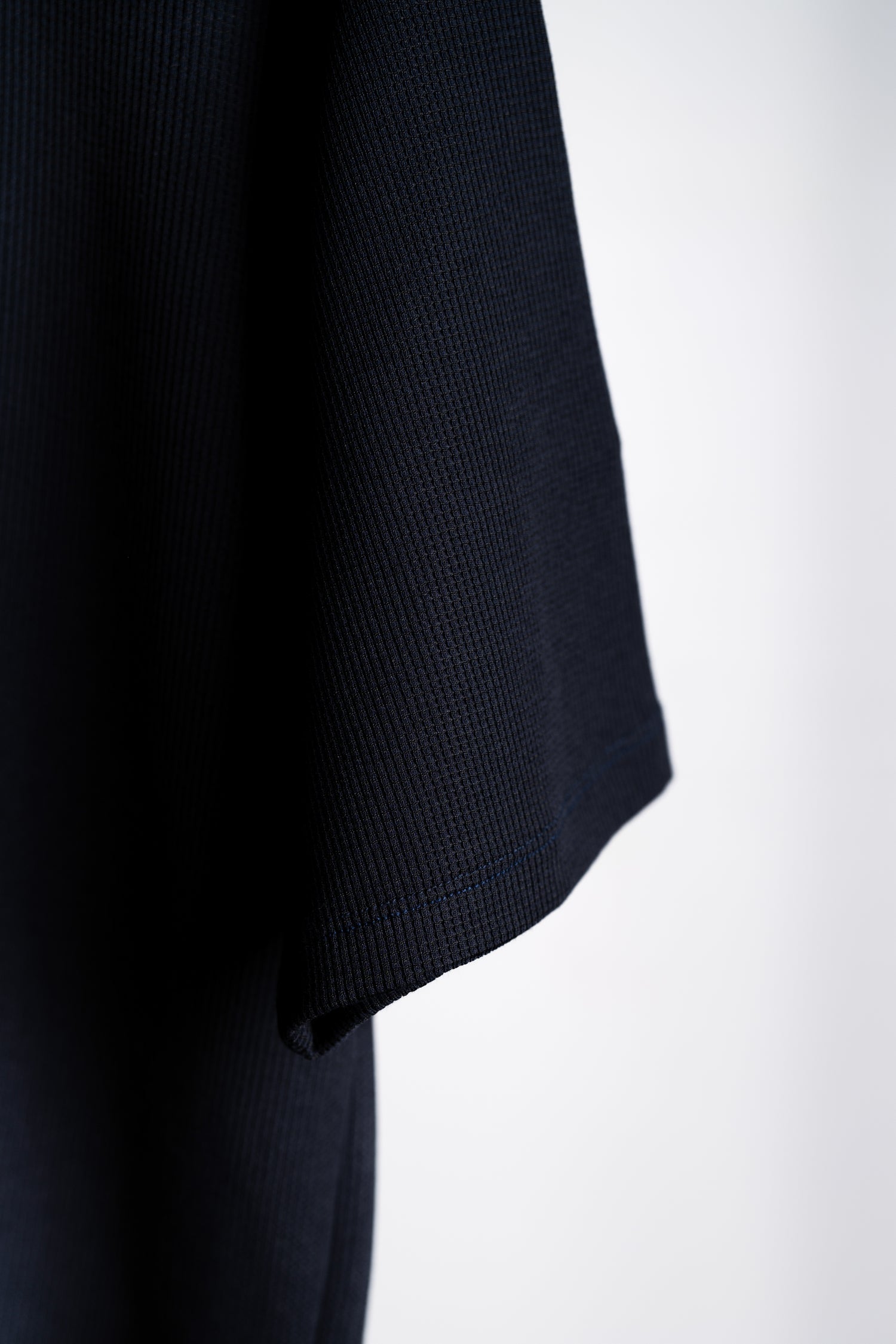 ZED WAFFLE DRIP TEE- STORM BLACK