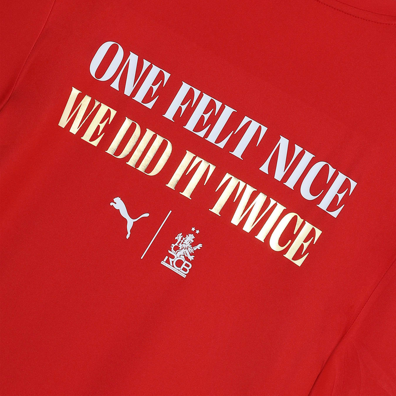 RCB CHAMPIONS TEE 2026