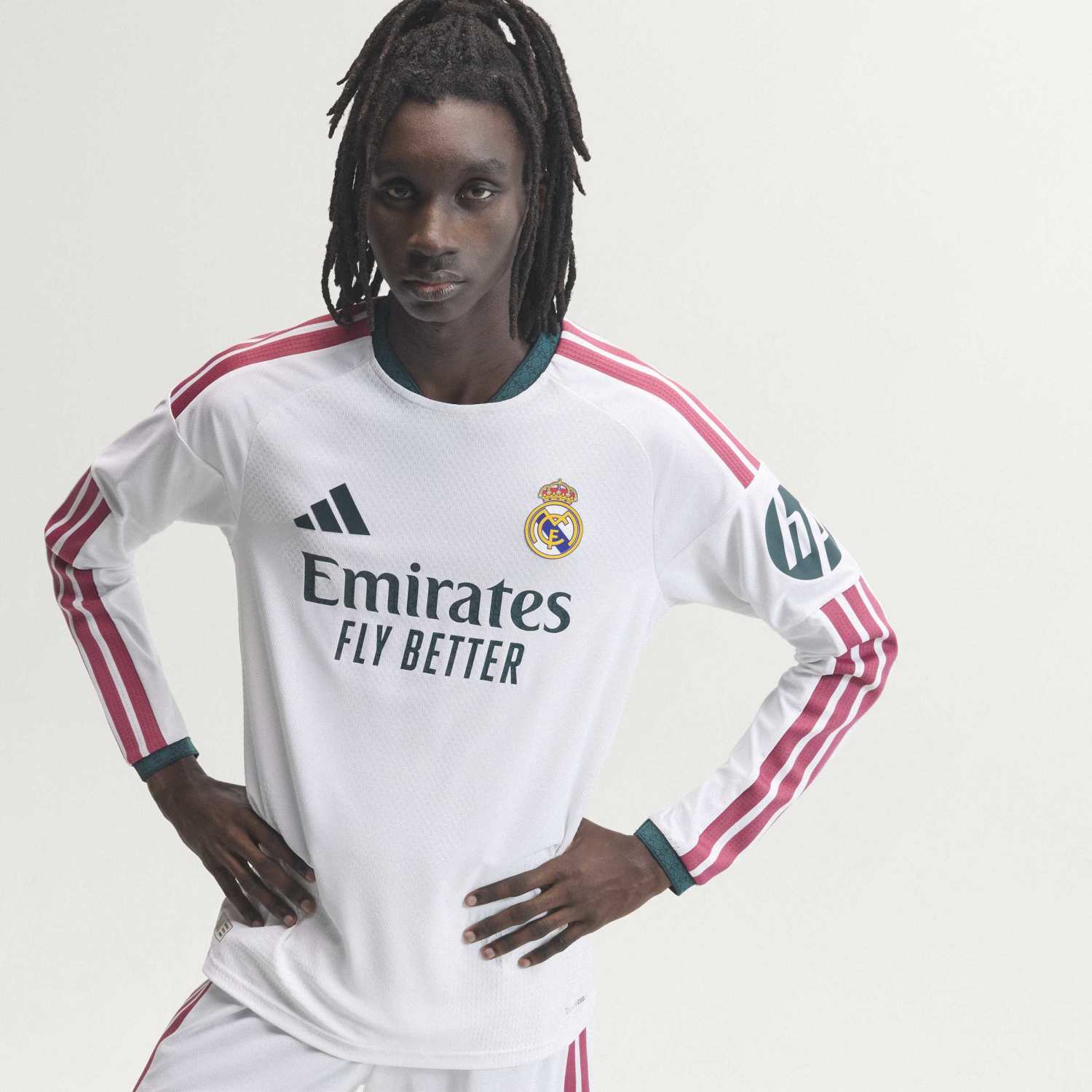 Real Madrid Home Player Version Jersey 26/27 – Long Sleeve