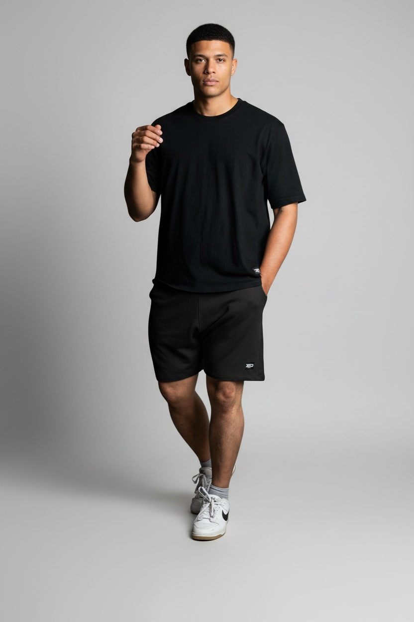 ZED STRIDE SHORTS BLACK