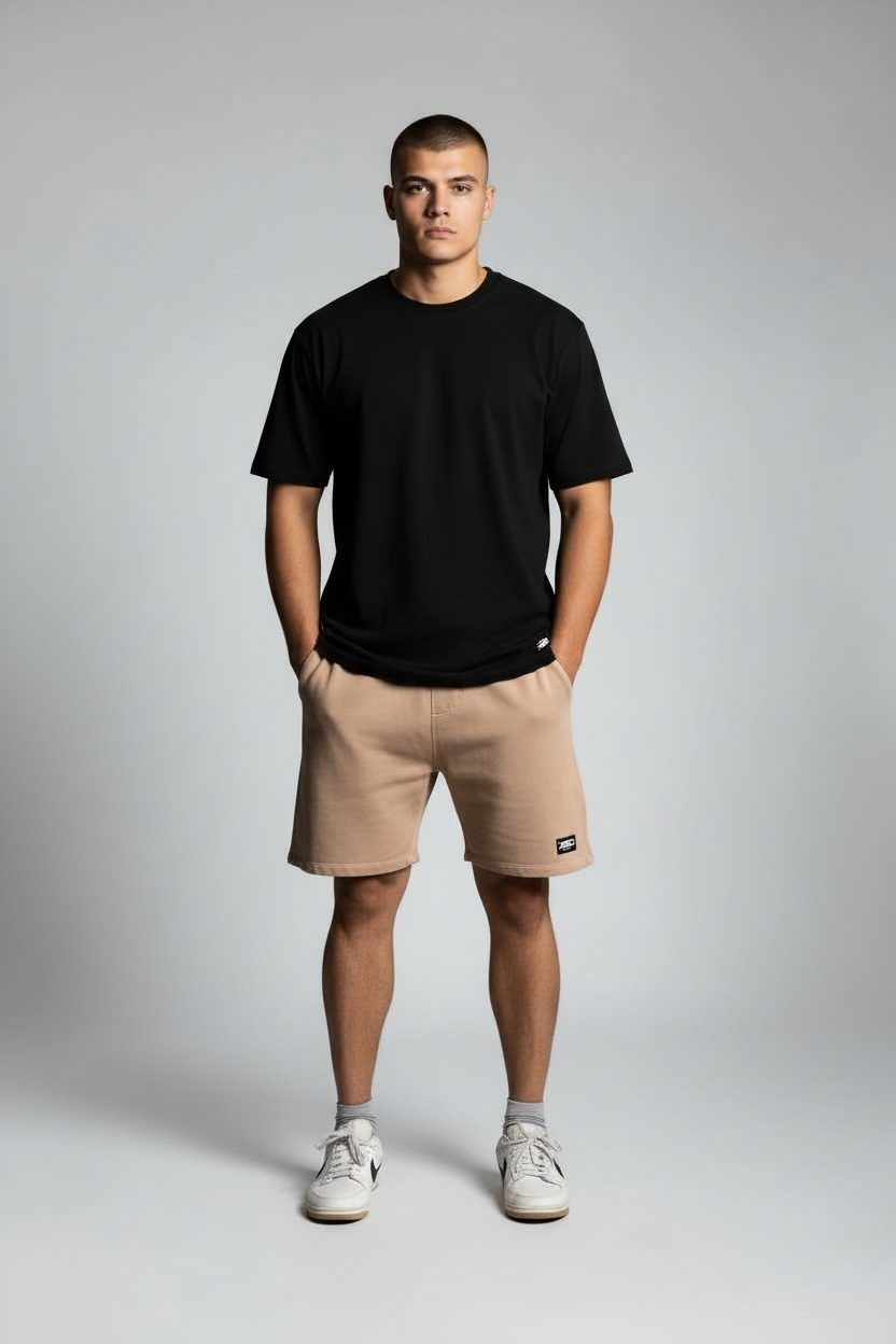 ZED STRIDE SHORTS -Light French Beige