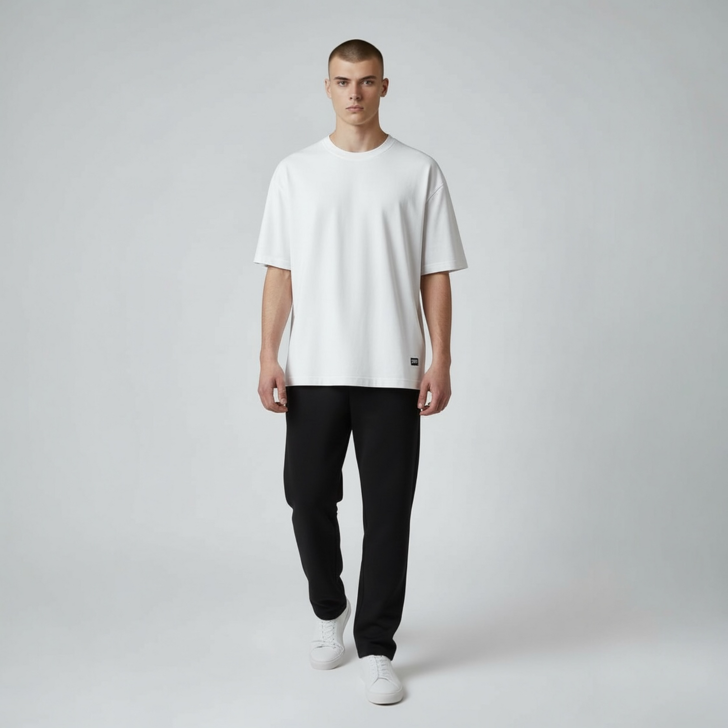 ZED SWAG OVERSIZE TEE- WHITE
