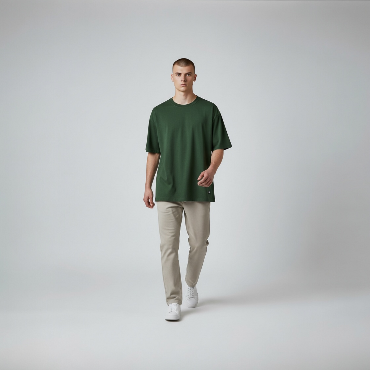 ZED SWAG OVERSIZE TEE-GREEN