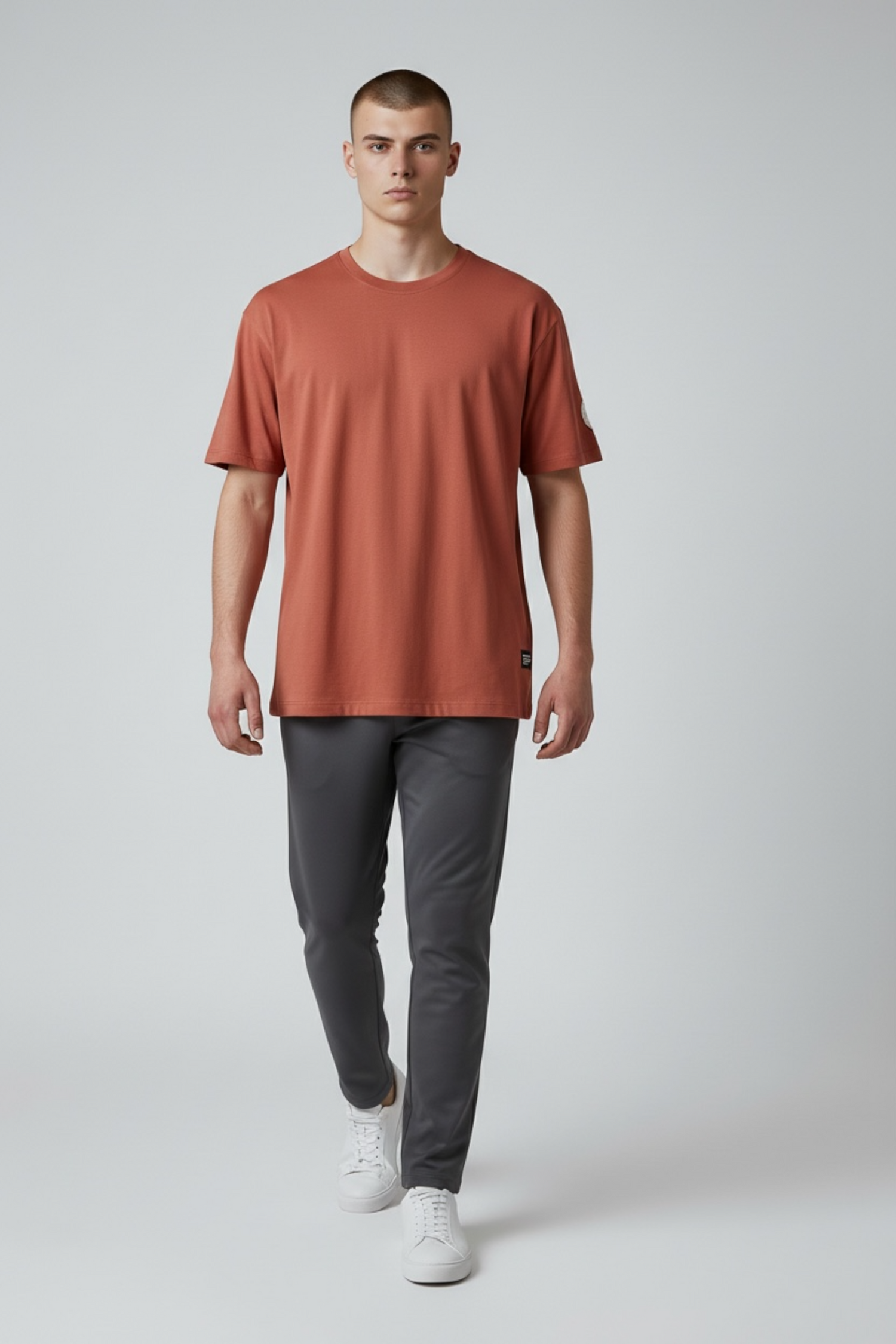ZED SWAG OVERSIZE TEE-Burnt Orange
