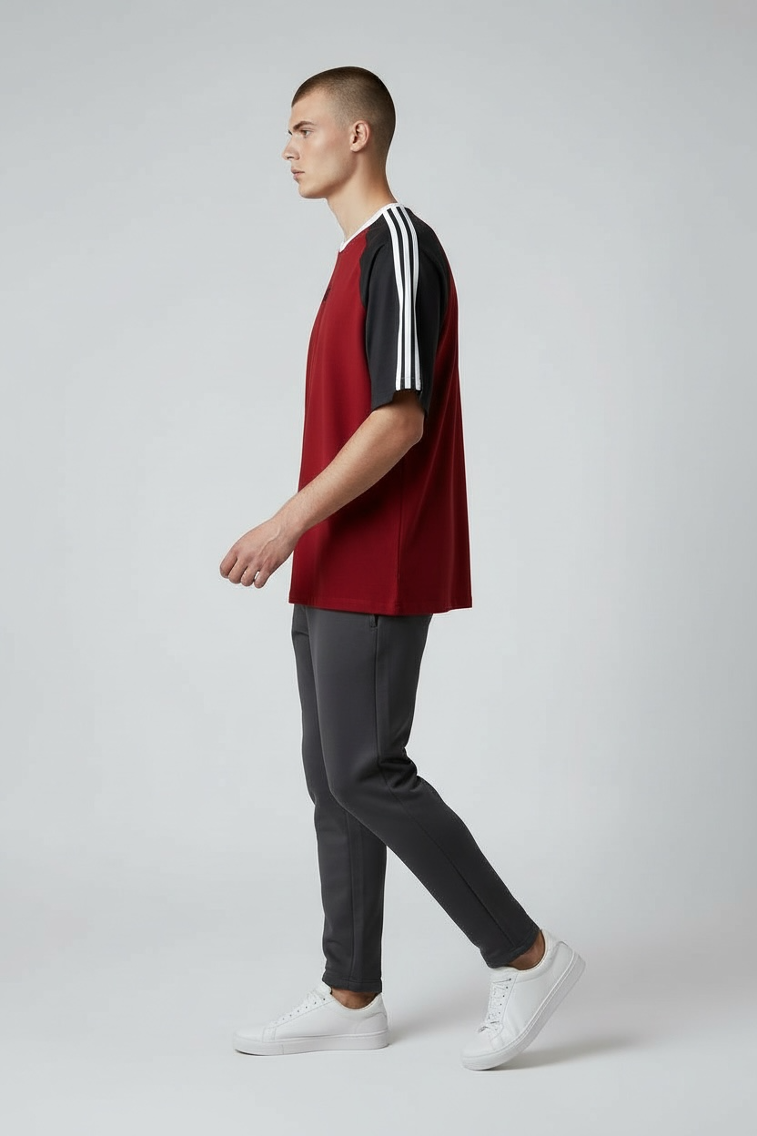 Crimson Christmas Edition - Trio raglan Tee