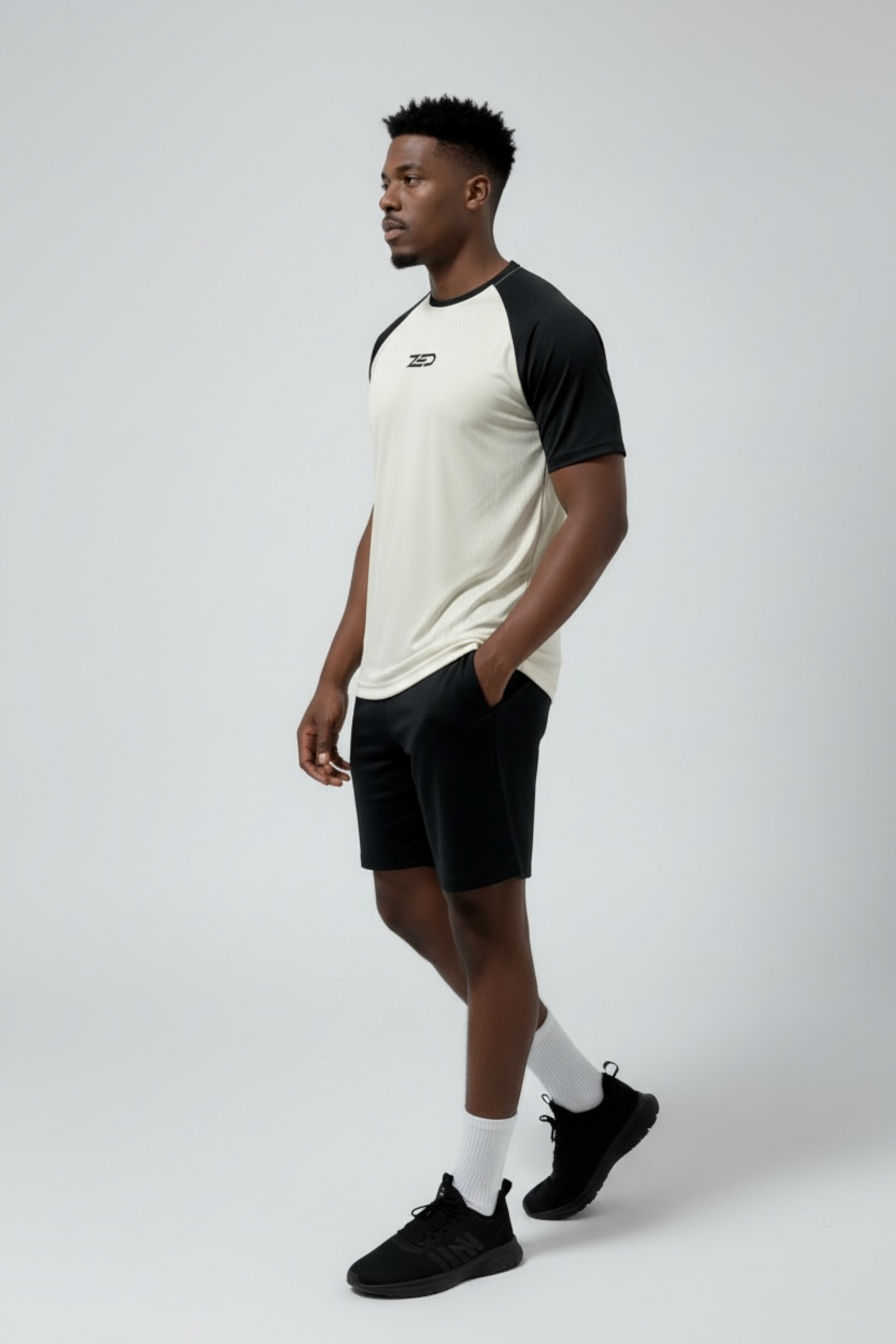 ZED AIRFLEX TEE-Stealth Cream