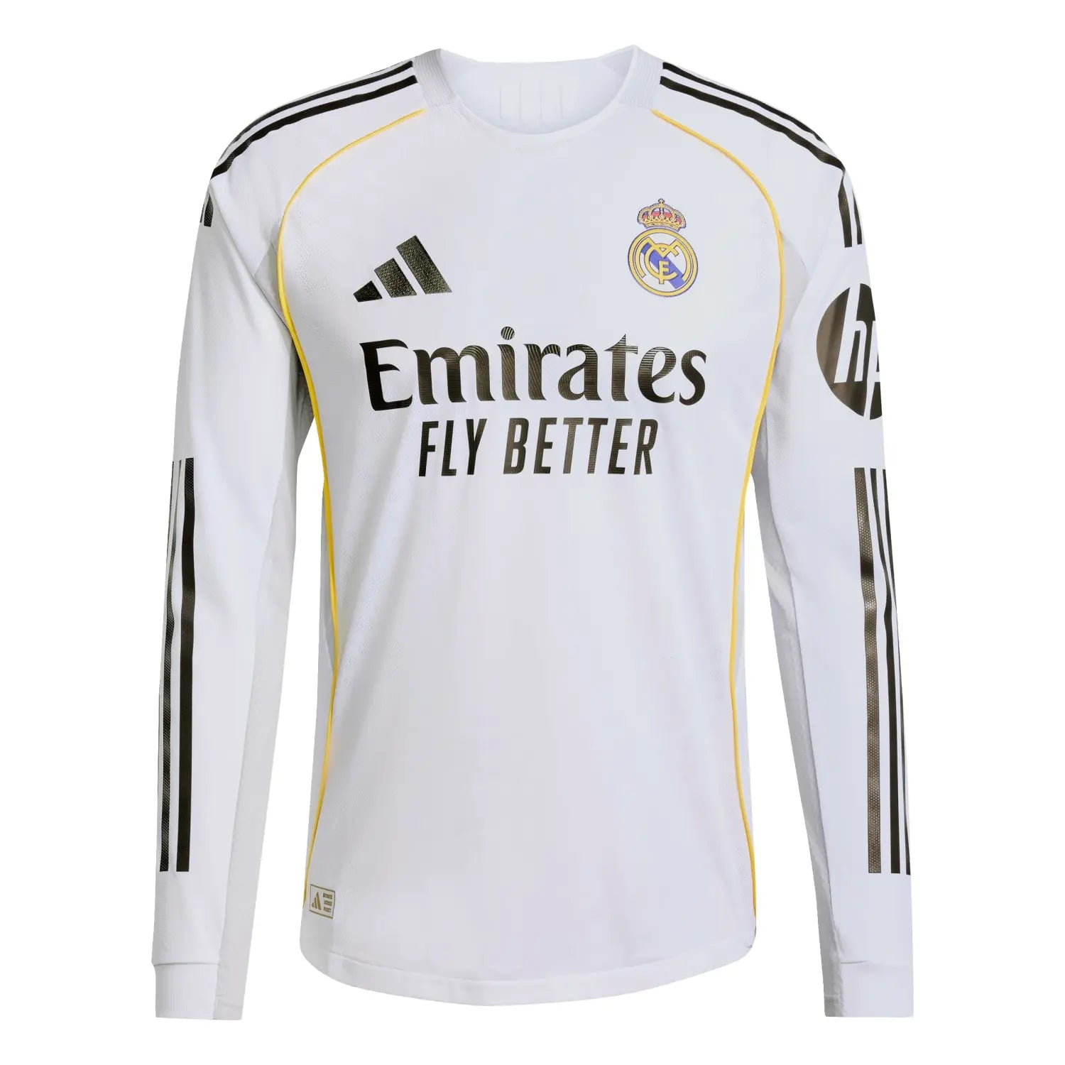 REAL MADRID HOME JERSEY 25/26 LONG SLEEVE