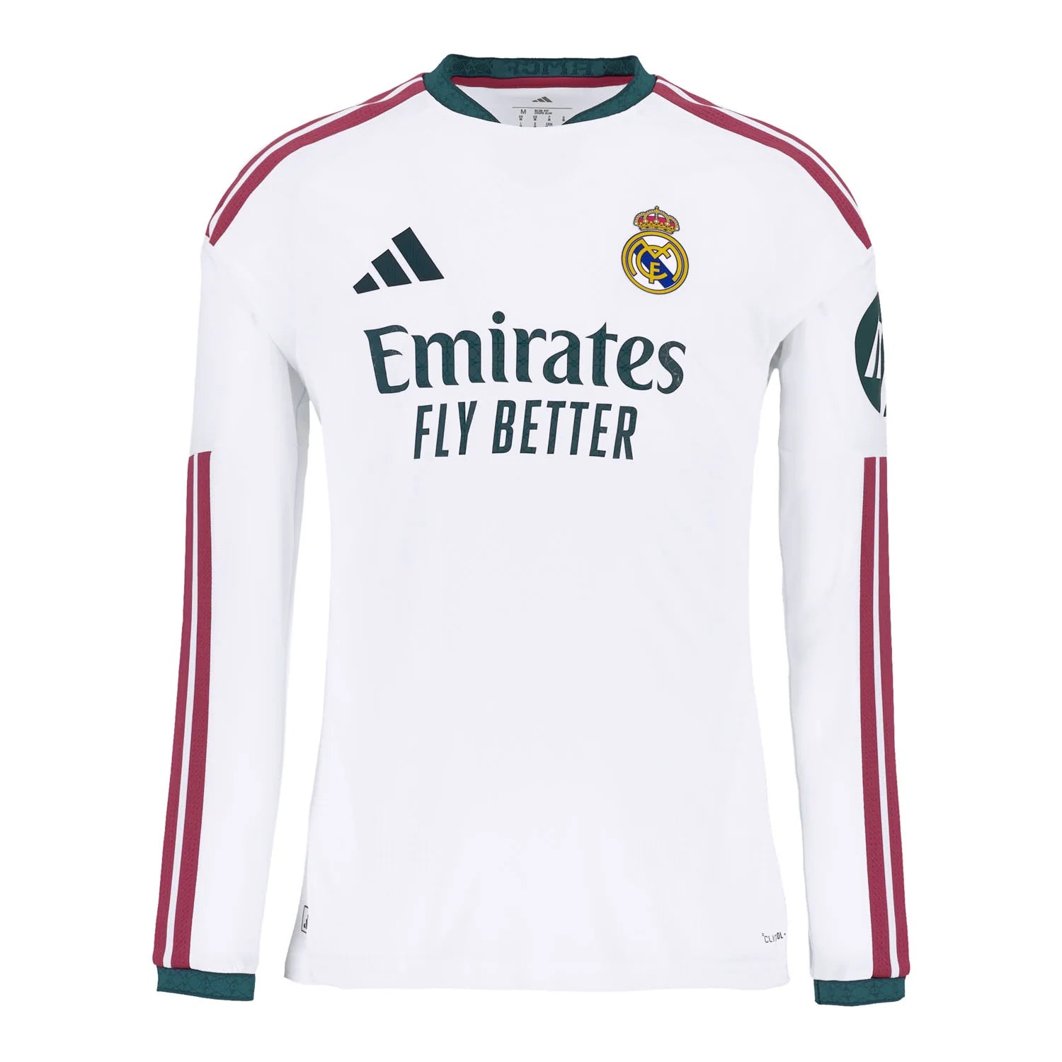 Real Madrid Home Player Version Jersey 26/27 – Long Sleeve