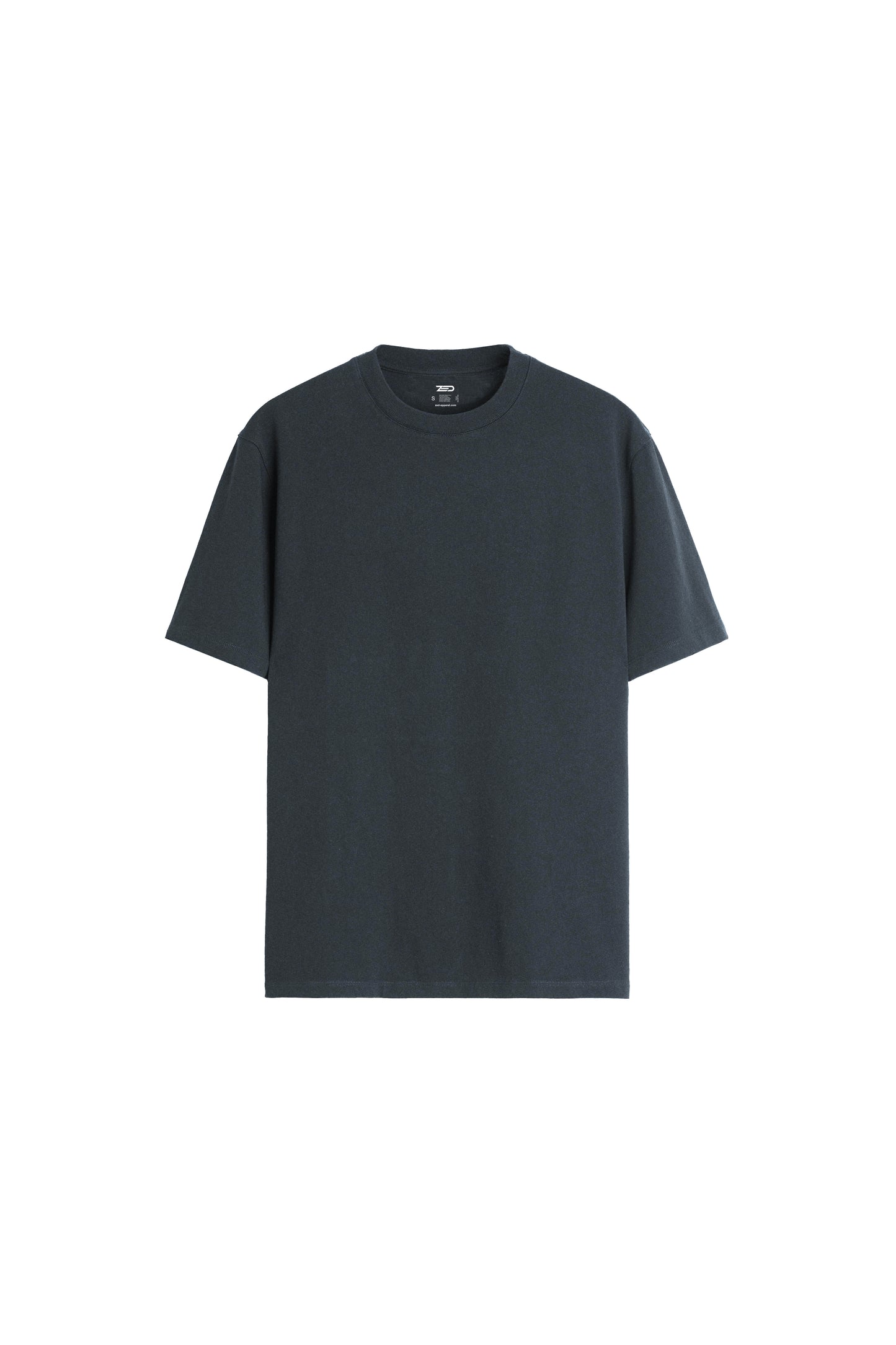 ZED SWAG OVERSIZE TEE-CHARCOL GRAY