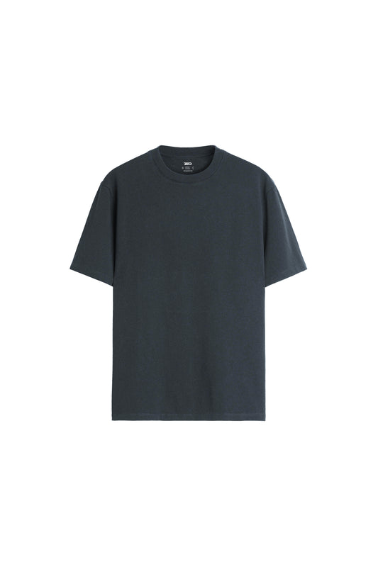 ZED SWAG OVERSIZE TEE-CHARCOL GRAY