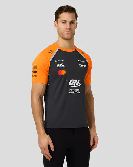 McLaren Formula 1 Team Set Up T-Shirt - Papaya/Phantom