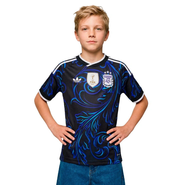 Argentina Away Jersey Kids 2026 – Stadium Version