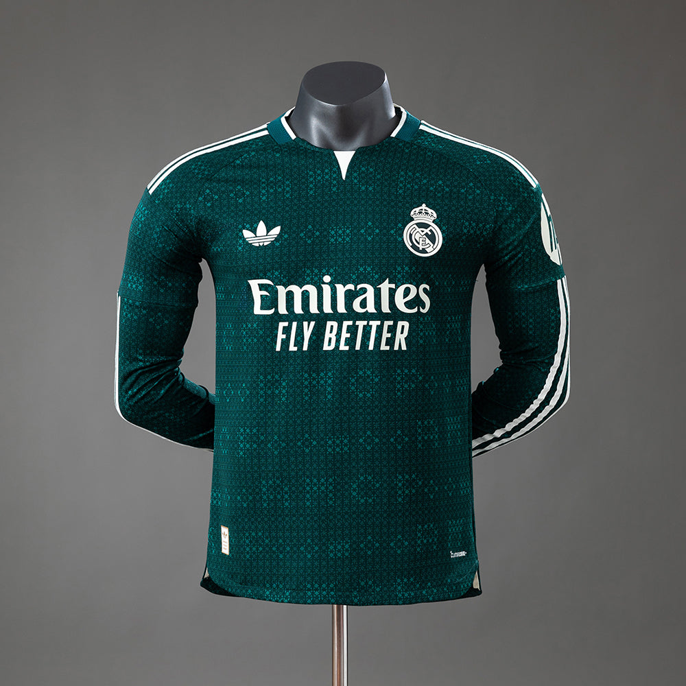 REAL MADRID AWAY 26/17 LONG SLEEVE PLAYER VERSION