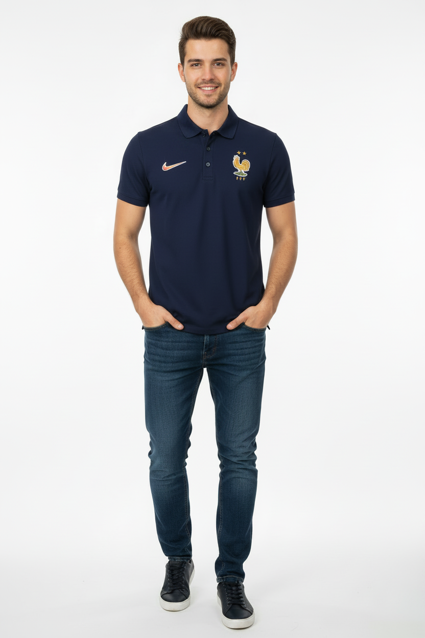 France Travel Polo Shirt 2026 – Nike