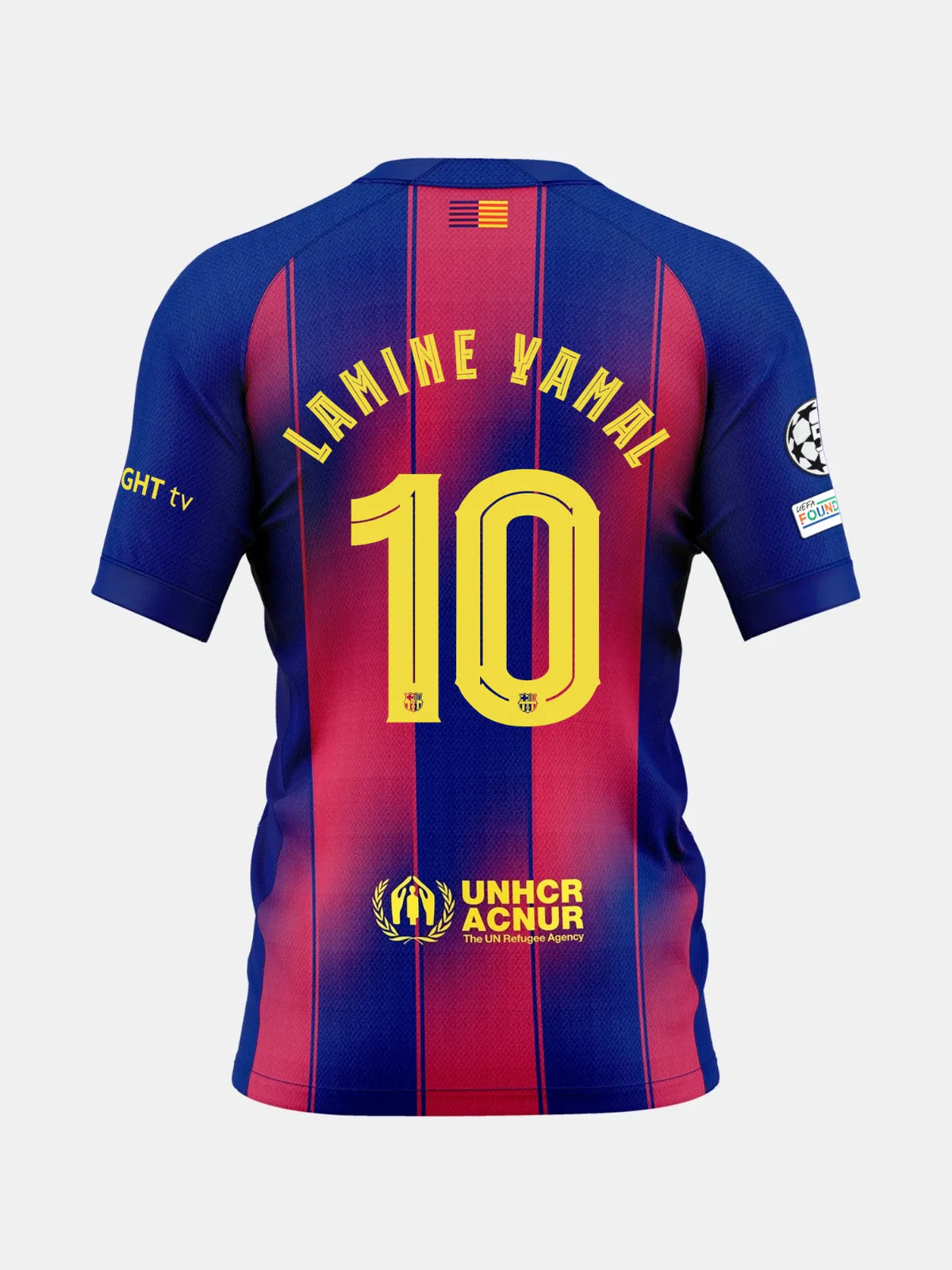 LAMINE YAMAL | UCL Men's home jersey 25/26 FC Barcelona player version