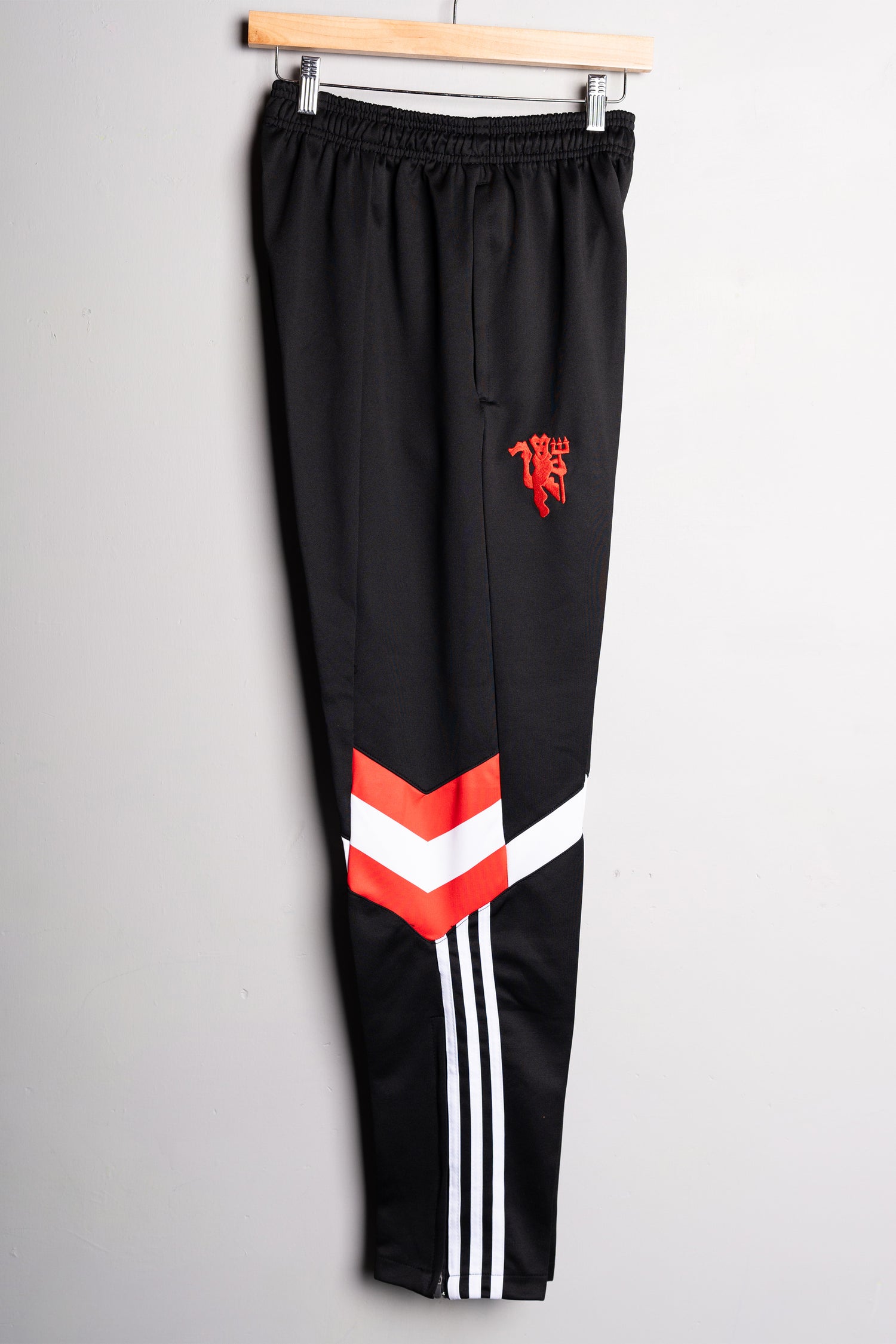 Adidas Manchester United Training Pants-Red and black