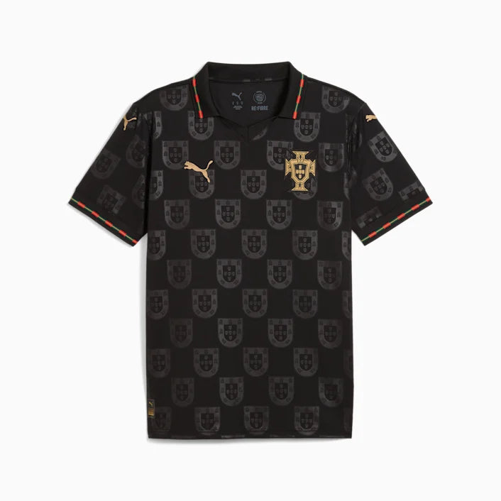 Portugal 25/26 Special Edition Eusébio Tribute Player Jersey – Pantera Negra | Zed-Apparel