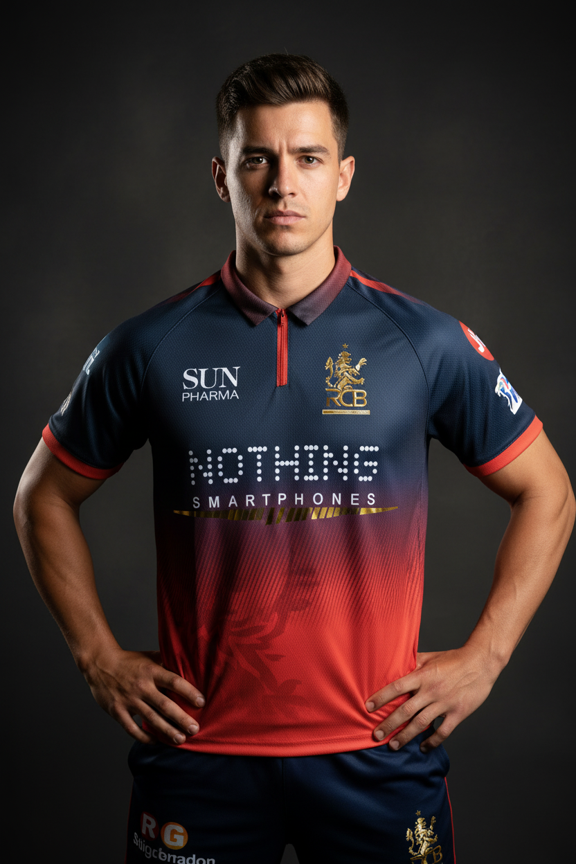 RCB 2026 Cricket Jersey | Premium IPL Fan Wear – ZED Apparel