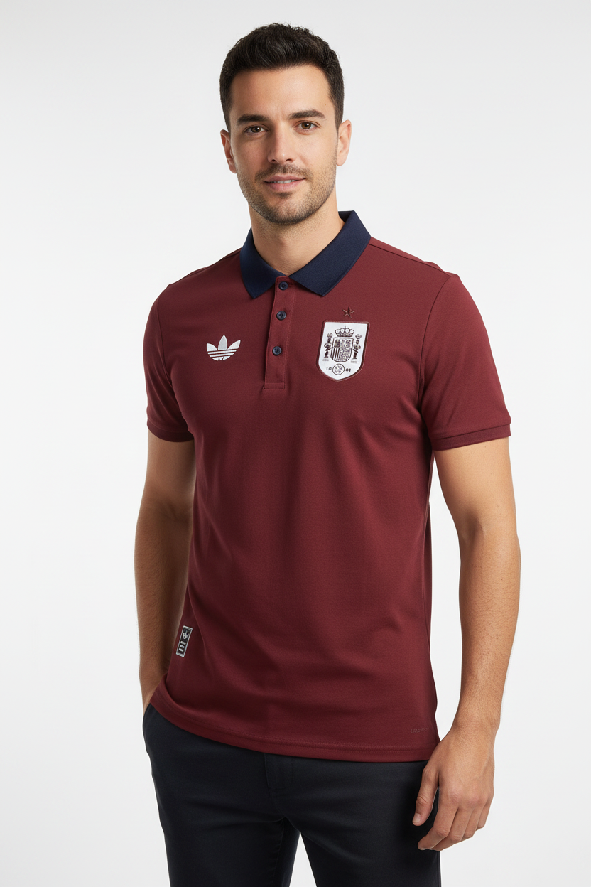 Spain Travel Polo Shirt 2026 – Adidas